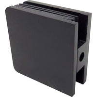 [SKUIMG]L-2541-BLACK|CONECTOR MURO- VIDRIO COLOR NEGRO. BRONCE ALTA CALIDAD. CON UNA SOLA PERFORACION