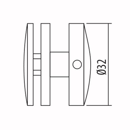 [SKUIMG]L-2717-CP|TIRADOR EXTRA PLANO PARA PUERTA AQUA