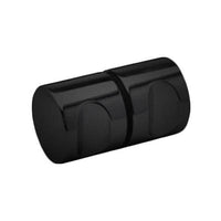 [SKUIMG]L-2803-BLACK|BOTON TIRADOR DE PUERTA DE BAÑO. COLOR NEGRO .