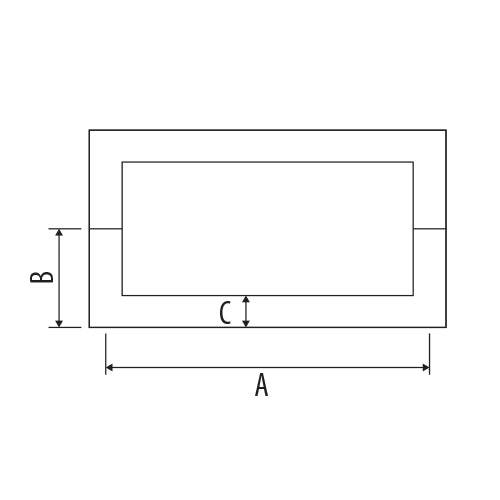 [SKUIMG]L-2856-19X19X152-SSS|L-2856-19X19X152-SSS.jpg|TIRADOR CUADRADO DE 19X152MM SATINADO