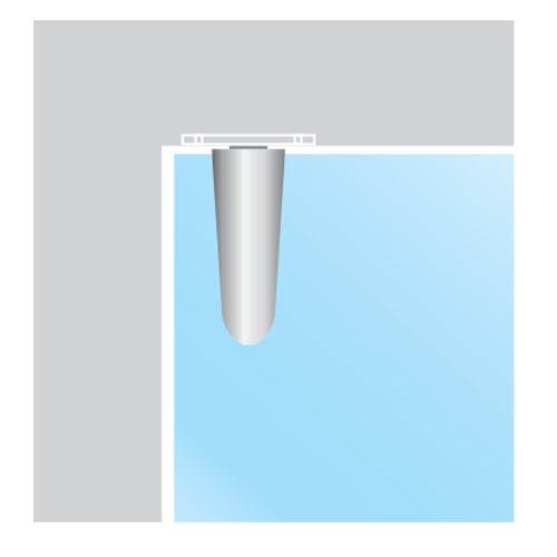 [SKUIMG]L-313-SSS|L-313-SSS.jpg|PIVOTE SUPERIOR DE PUERTA. SAT