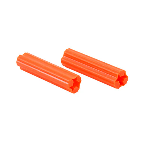 [SKUIMG]L004.|L004-FRONTEND-UCSrhNkJGPT4lAyg.png|(PACK 100 UNID) TACOS PLASTICOS 3/8X2 #10 COLOR NARANJA