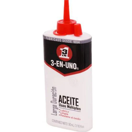 [SKUIMG]L260|L260-FRONTEND-ADR9o3WpqMEdXKo7.png|ACEITE LUBRICANTE 3 EN 1 PARA PIEZAS MOVILES. 3 ONZAS. PREVIENE EL OXIDO Y LIMPIA SUPERFICIES.