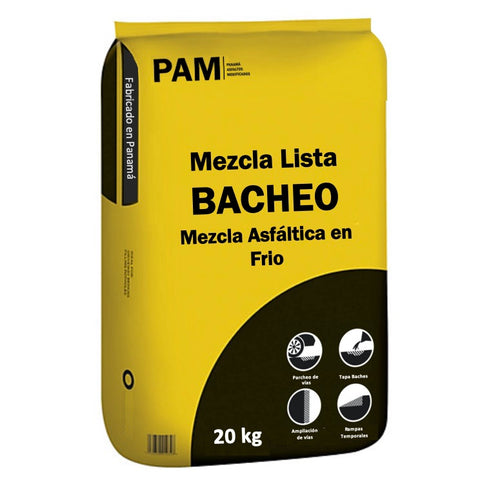 [SKUIMG]L433|ASFALTO EN FRIO MEZCLA ASFALTICA LISTA PARA USAR PARA REPARAR BACHES 20 KG