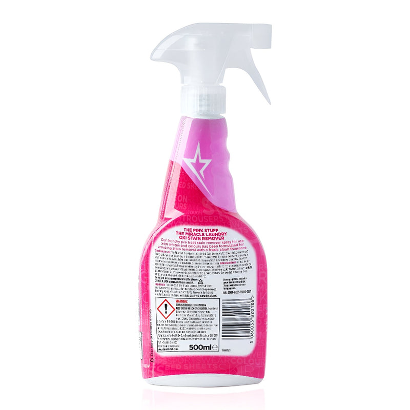 REMOVEDOR DE MANCHAS PARA TELAS 500 ML. THE PINK STUFF