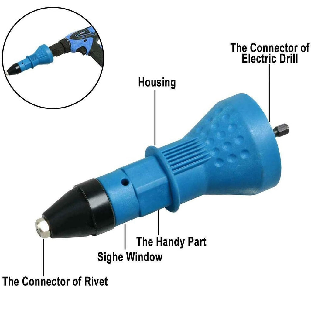 [SKUIMG]LI07|ADAPTADOR PARA DRILL O TALADRO PARA REMACHES. TAMAÑO 1.8MM-3.2MM