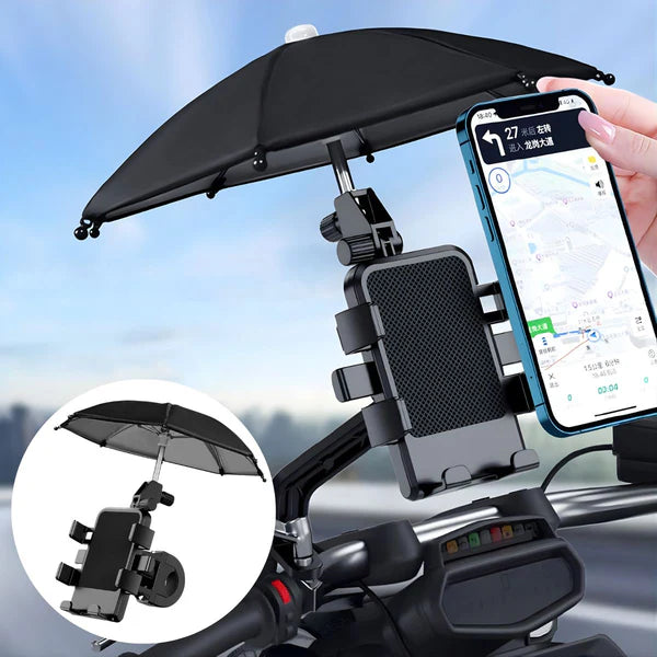 [SKUIMG]LT085|LT085-FRONTEND-fgK-3KZpX3pO5YYu.png|SOPORTE PARA CELULAR CON SOMBRILLA PARA MANUBRIO DE MOTO Y BICICLETA. PORTA CELULAR AJUSTABLE CON MI