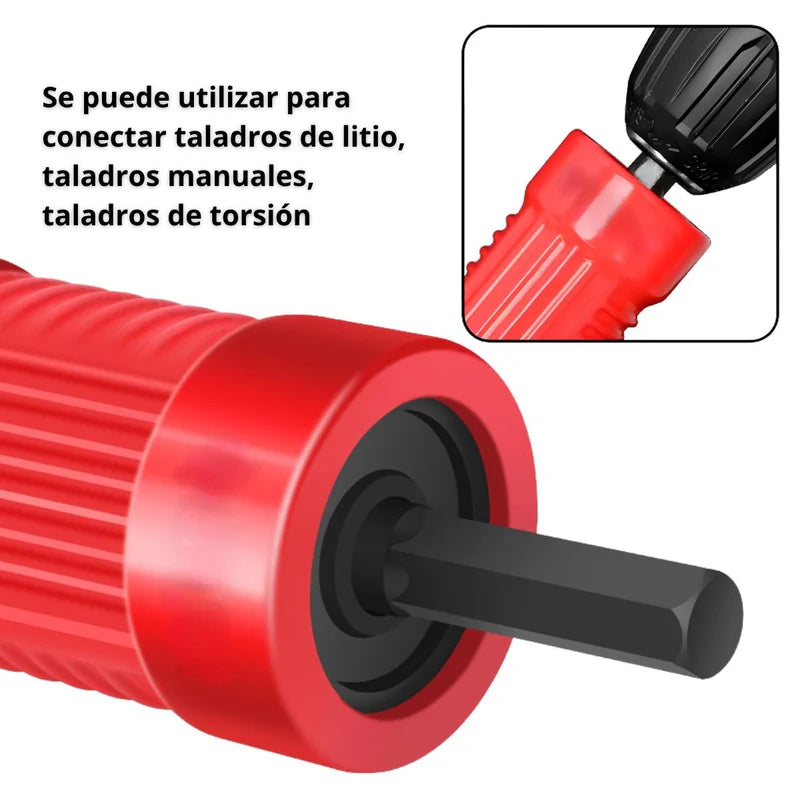 [SKUIMG]LT105|LT105-FRONTEND-elQxjlKcw00RO-6m.png|REMACHADORA ADAPTADOR PARA TALADRO ELÉCTRICO EN ACERO ALEADO