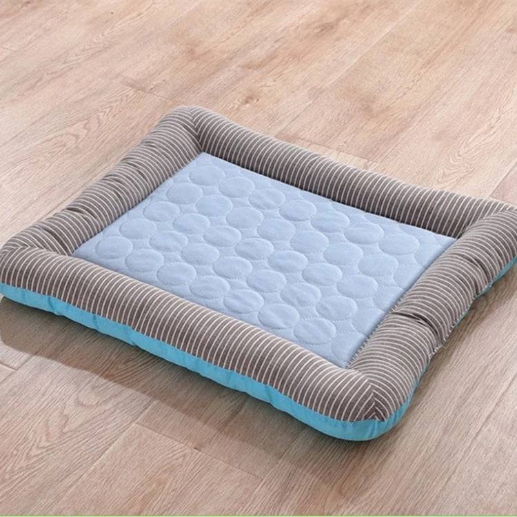 [SKUIMG]MAS142|CAMA SUAVE DE TELA PARA MASCOTAS AZUL