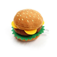 [SKUIMG]MAS194|MAS194.jpg|JUGUETE PARA PERRO CON SONIDO. PELUCHE DE HAMBURGUESA.