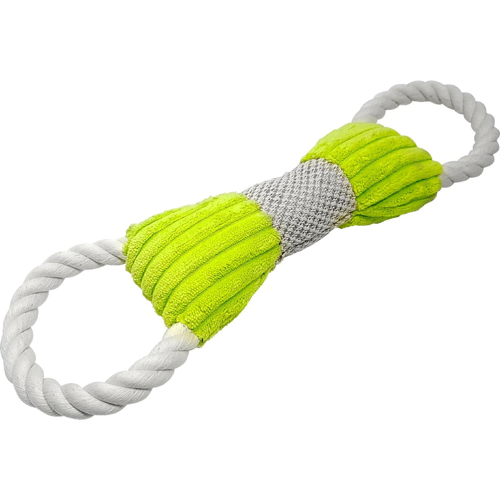 [SKUIMG]MAS20.02|MAS20.02.jpg|JUGUETE PARA PERRO CON SONIDO. COLORES VERDE. TAMAÑO 37CM