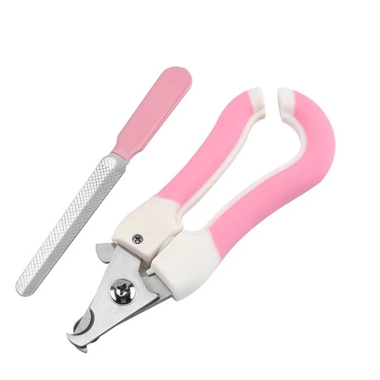 [SKUIMG]MAS68|MAS68.jpg|CORTADOR DE UÑAS Y LIMA PARA MASCOTAS, DE ACERO INOXIDABLE. PARA MASCOTAS PEQUEÑAS. COLOR ROSADO.