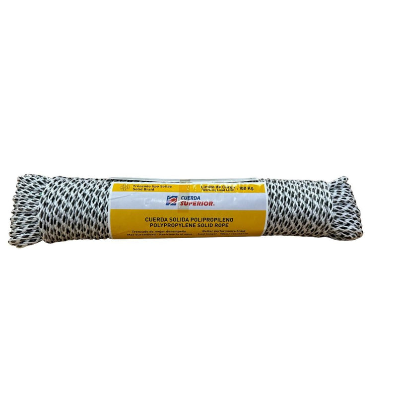 [SKUIMG]MCT128M2008P20|MCT128M2008P20.jpg|CUERDA MATIZADA 8MM X 20M RESISTENTE A UV PARA USO EN HUMEDAD EXTREMA Y EXTERIOR. SOGA MECATE