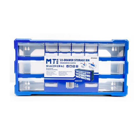 ORGANIZADOR DE PLASTICO DE 22 CAJONES