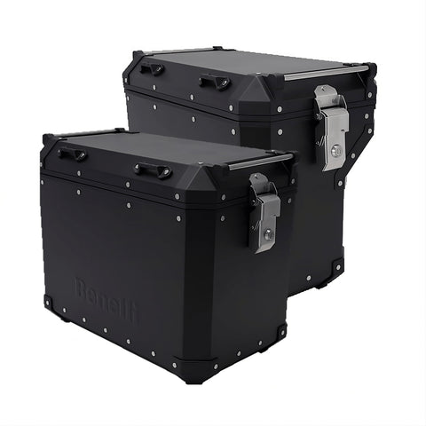 MALETAS EVO LATERALES DE 42L Y 36L BENELLI PARA TRK502X COLOR NEGRO