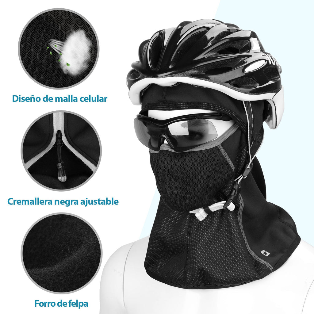 [SKUIMG]MO-POP-RNW-TK21003|MO-POP-RNW-TK21003.jpg|BALACLAVA PARA ABSORBER SUDOR EN MOTO / BICICLETA NEGRA. RHINOWALK