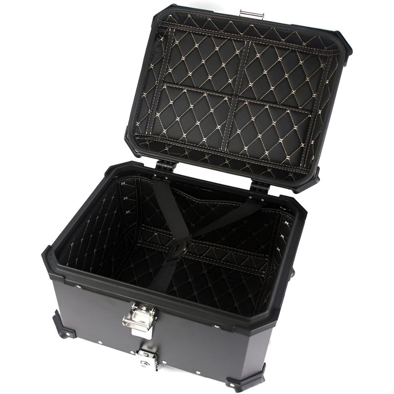 [SKUIMG]MOTI46|MOTI46.jpg|BAUL PARA MOTOCICLETA CAPACIDAD 80LT COLOR NEGRO