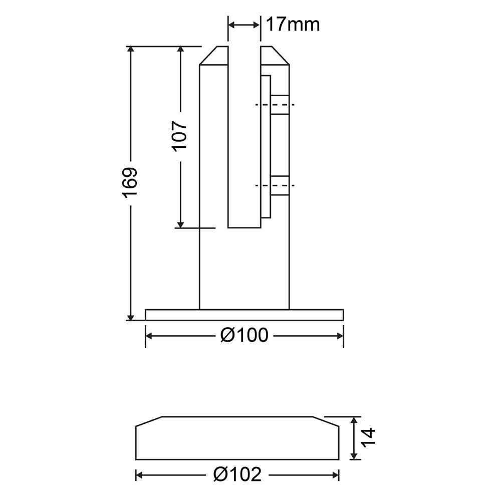 [SKUIMG]ND48X180-L|SOPORTE PARA BARANDAS VIDRIO SATINADO