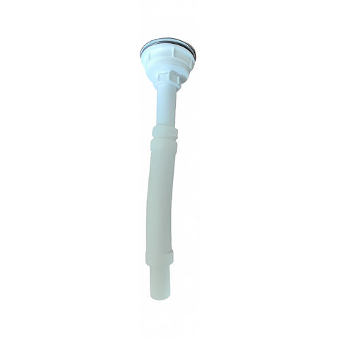 MANGUERA DE DRENAJE DE TUBO FLEXIBLE CON DESAGUE DE CANASTA 4 1/2" PARA FREGADERO LAVAPLATOS FREGADO