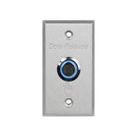 [SKUIMG]NF-62S|BOTONERA CON LED PARA ABRIR . ALUMINIO Y BOTON INOXIDABLE.