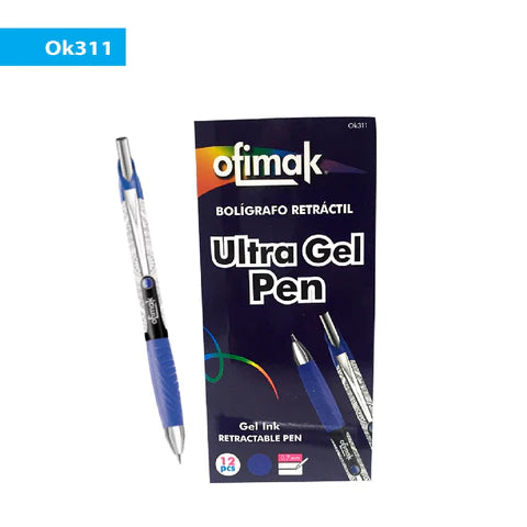 [SKUIMG]OFI-042|OFI-042-FRONTEND-_rYdoZKvndB48Kli.png|CAJA DE BOLÍGRAFOS DE GEL, COLOR AZUL, MARCA OFIMAK
