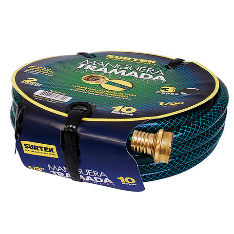 [SKUIMG]P0315-M12T20|SURTEK MANGUERA TRAMADA VERDE 1/2"