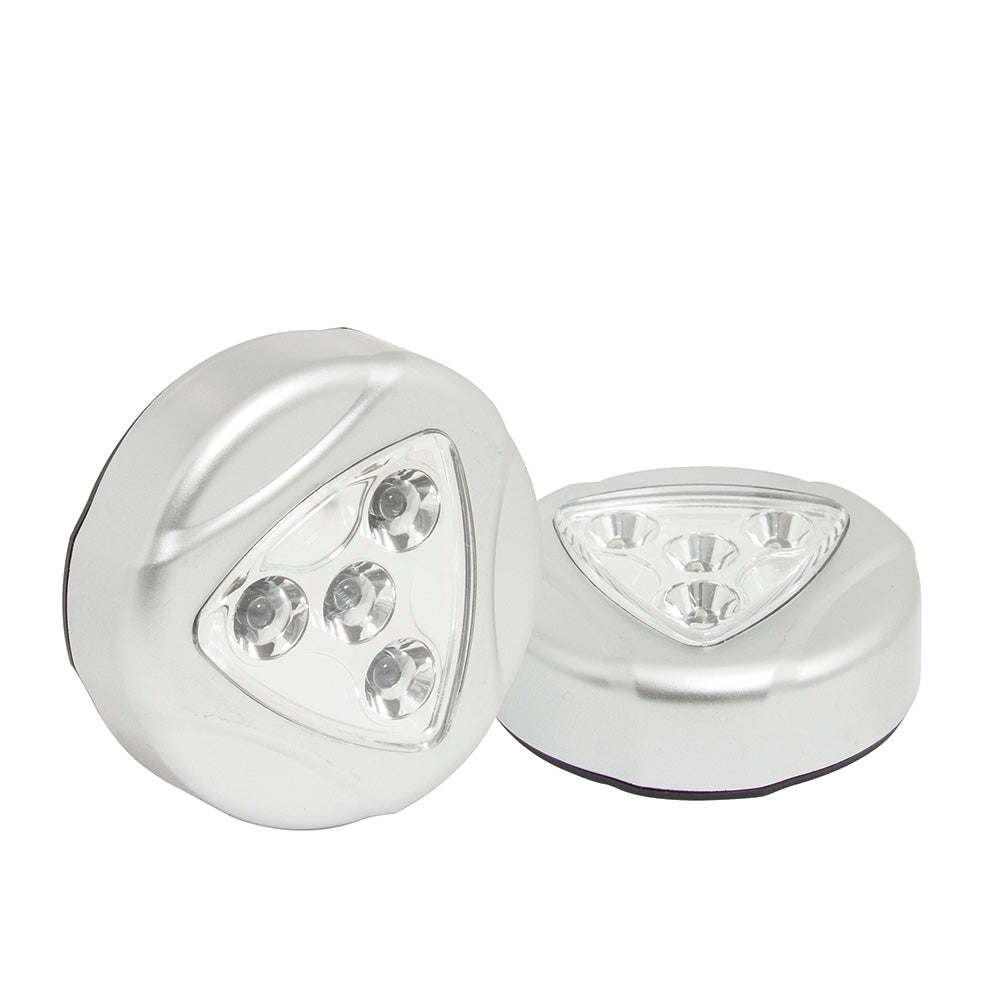 [SKUIMG]P0588-136029|P0588-136029.jpg|SURTEK LÁMPARA LED PARA CLÓSET PARA 3 PILAS AAA (2 PIEZAS)
