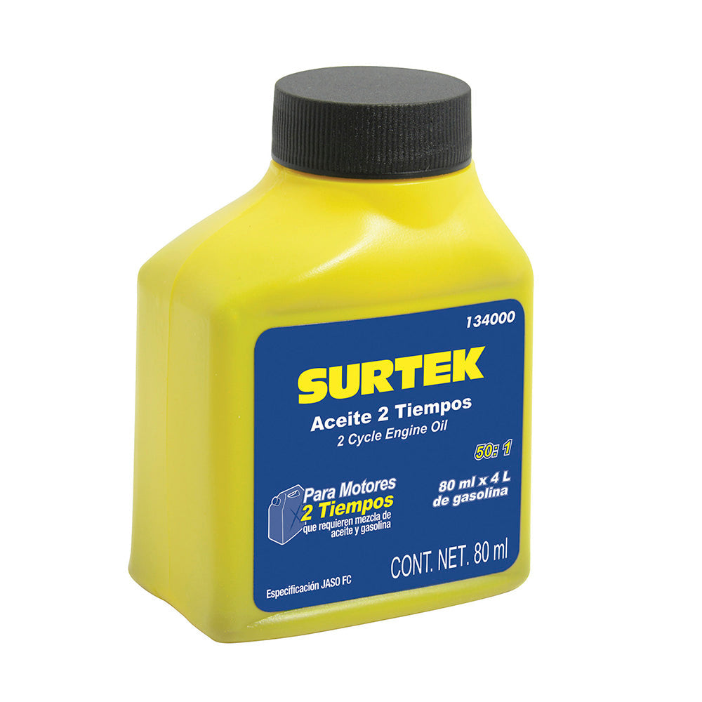 [SKUIMG]P0728-134000|P0728-134000.jpg|ACEITE 2 TIEMPOS 80 ML SURTEK
