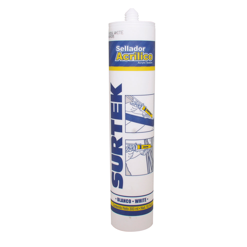 [SKUIMG]P0899-113505|P0899-113505.jpg|SELLADOR ACRÍLICO BLANCO 280ML SURTEK