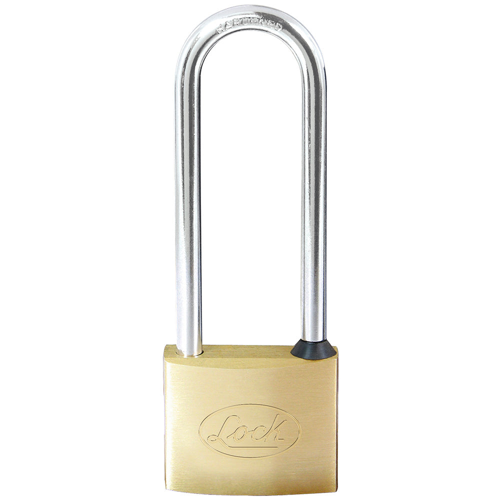 [SKUIMG]P1117-L20X50EB|P1117-L20X50EB.jpg|CANDADO DE LATÓN EXTRA LARGO LLAVE ESTÁNDAR 50MM LOCK