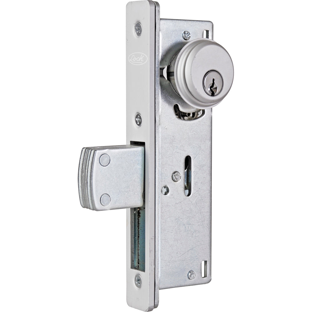 [SKUIMG]P1203-23CL|P1203-23CL.jpg|CERRADURA PARA PUERTA DE ALUMINIO 24MM FUNCIÓN PALETA LOCK