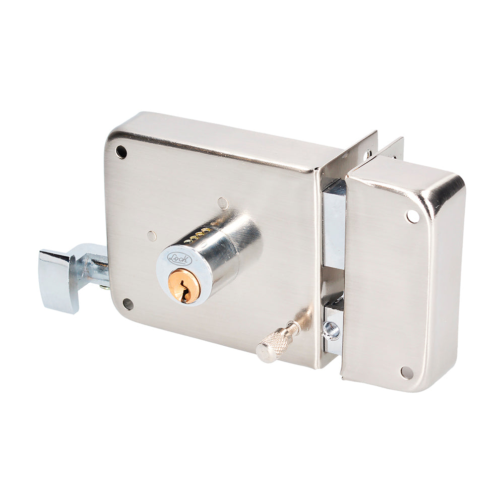 [SKUIMG]P1229-33CS|P1229-33CS.jpg|CERRADURA SOBREPONER LLAVE ESTÁNDAR IZQUIERDA BLÍSTER LOCK
