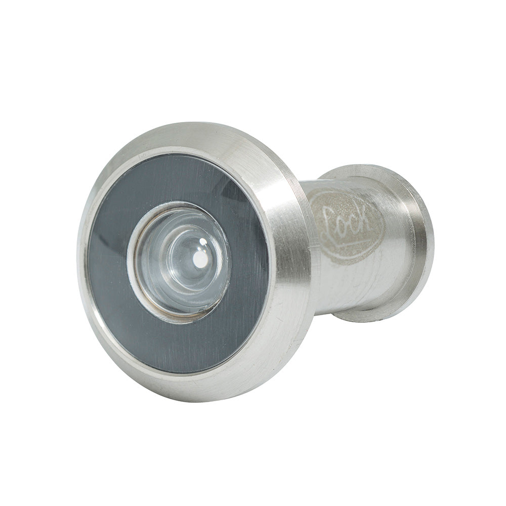 [SKUIMG]P1273-LM200NSB|P1273-LM200NSB.jpg|MIRILLA PARA PUERTA NÍQUEL SATINADO LOCK