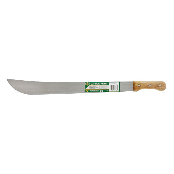 [SKUIMG]PA010-MCB1|PA010-MCB1.jpg|MACHETE DE 22 " CON MANGO DE MADERA