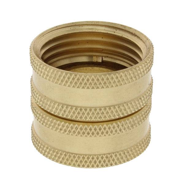 [SKUIMG]PA1029-8241160|PA1029-8241160_1.jpg|CONECTOR DOBLE PARA MANGUERA DE JARD�N (HEMBRA 3/4" X HEMBRA 3/4")