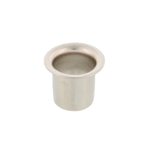 [SKUIMG]PA196-96419|PA196-96419.jpg|OJAL NIQUELADO DE 1/4" PARA CABLES DE ESTANTERÍAS