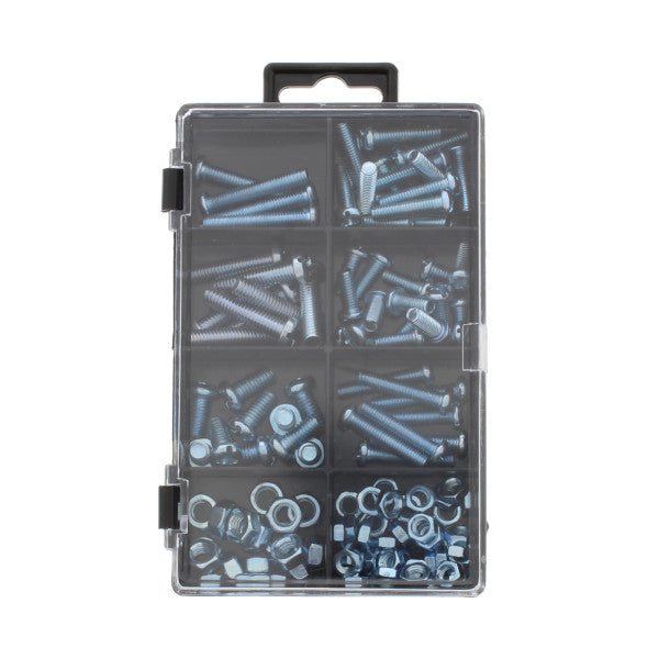 [SKUIMG]PA252-MH805|PA252-MH805.jpg|(126 PIEZAS) JUEGO DE TORNILLOS Y TUERCAS