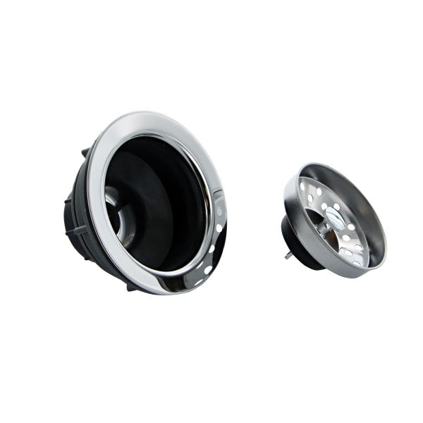 [SKUIMG]PA554-2100P|PA554-2100P.jpg|CANASTA DE PLASTICO CON COLADOR DE ACERO INOXIDABLE DE 4" PARA FREGADERO