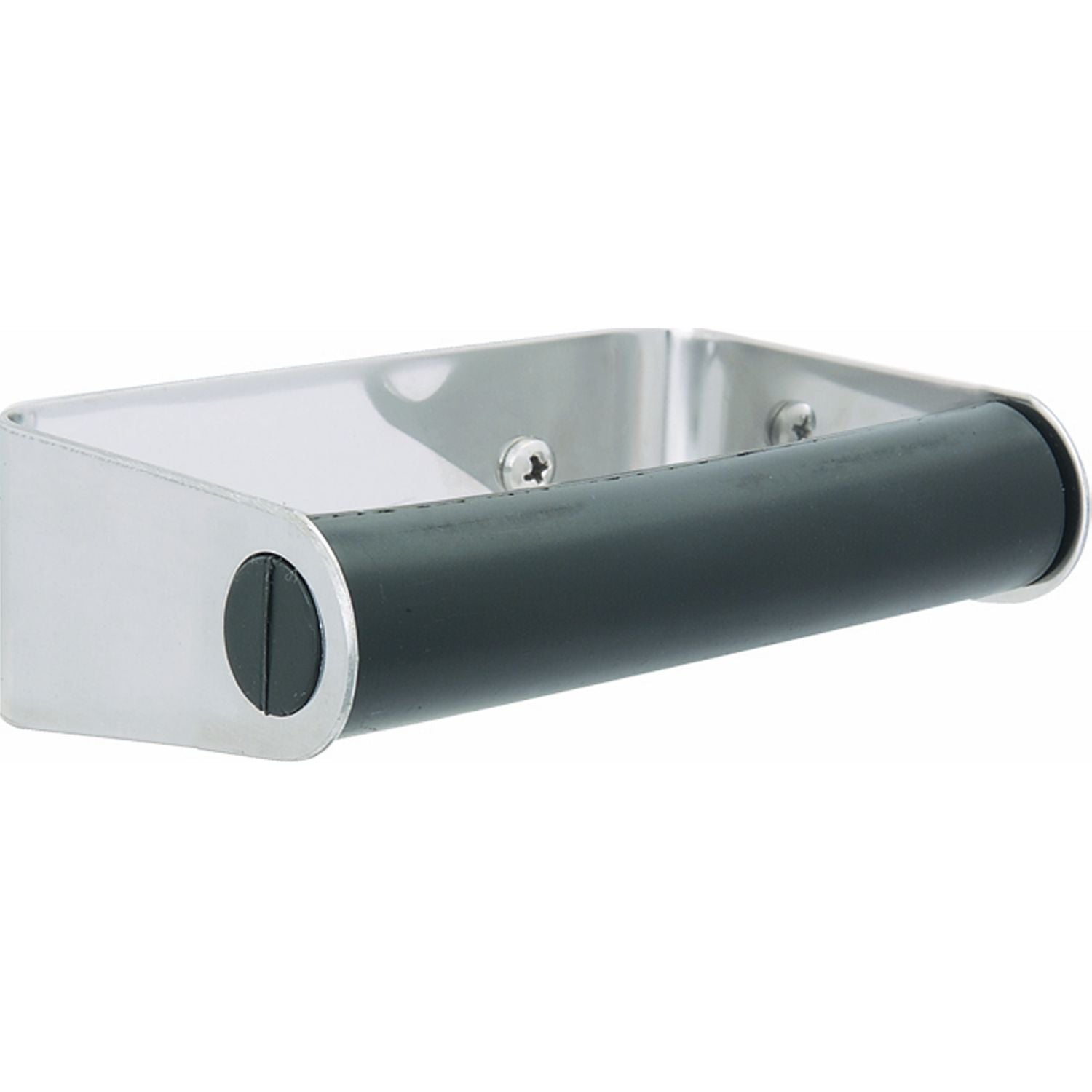 [SKUIMG]PB018-4717|PB018-4717.jpg|PORTARROLLOS PAPEL HIGIÉNICO SIN CUBIERTA. CUERPO METÁLICO. ACABADO CROMO. PARA PARED