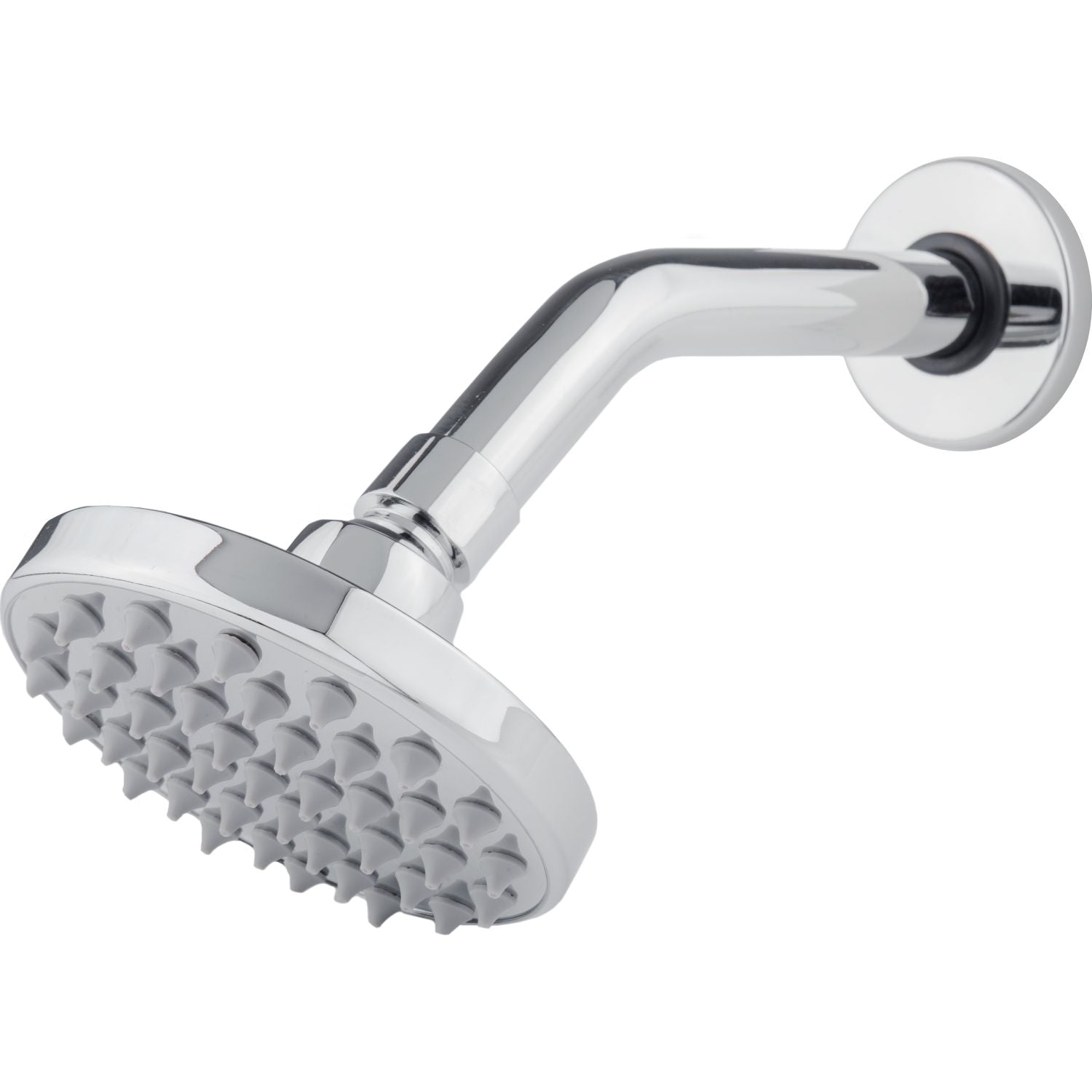 [SKUIMG]PB187-4540|PB187-4540.jpg|DUCHA REGADERA DE PLATO 4" CON BRAZO Y CHAPETÓN. CUERPO EN LATÓN