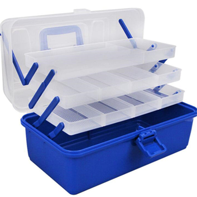 [SKUIMG]PEZ026|PEZ026.jpg|CAJA ECONÓMICA DE 4 NIVELES PARA ACCESORIOS DE PESCA