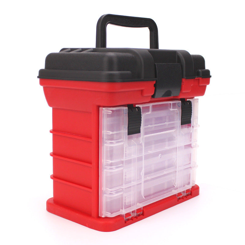 [SKUIMG]PEZ030|PEZ030.jpg|CAJA ALMACENAMIENTO ROJA PARA ACCESORIOS