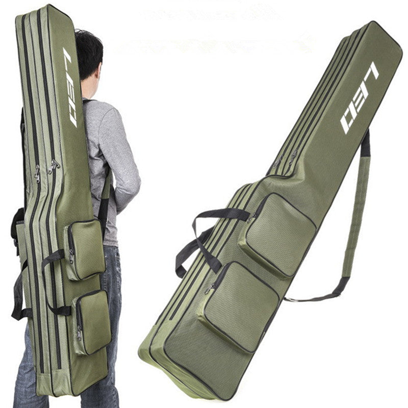 [SKUIMG]PEZ036|PEZ036.jpg|BOLSO ESTUCHE PARA CAÑAS Y ACCESORIOS DE PESCA