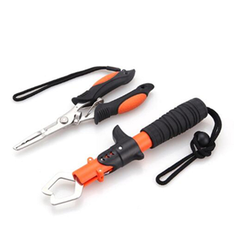 [SKUIMG]PEZ042|PEZ042.jpg|KIT GANCHO DE AGARRE Y ALICATE PARA PESCA