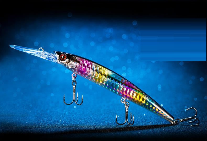 [SKUIMG]PEZ125-E|PEZ125-E.jpg|SEÑUELO MINNOW LENGUA LARGA 14CM TOR