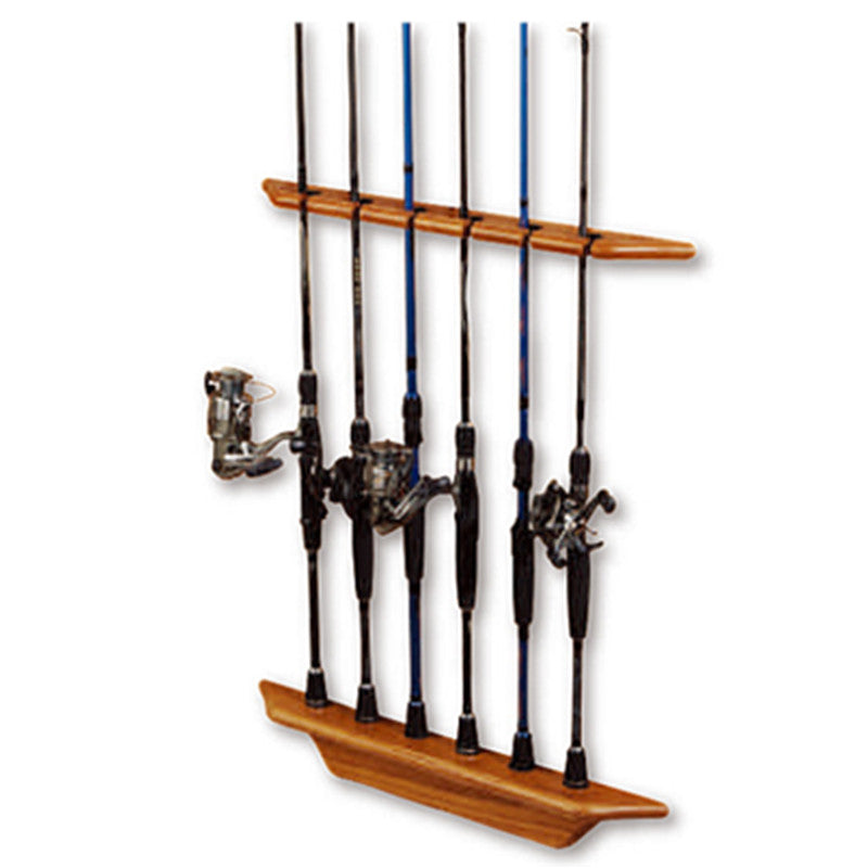 [SKUIMG]PEZ179|PEZ179.jpg|RACK MADERA DE PARED PARA CAÑAS DE PESCAR