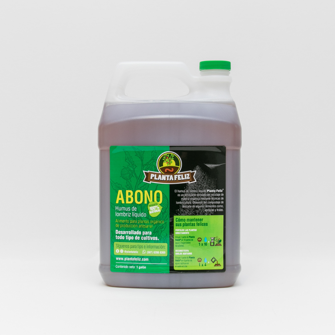 [SKUIMG]PF01|PF01.png|HUMUS LÍQUIDO DE LOMBRIZ PARA PLANTAS, 1 GALÓN
