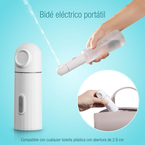 [SKUIMG]PLC008|PLC008_1.jpg|BIDE ELECTRICO PORTATIL RECARGABLE CON BOTELLA DUCHA SANITARIA INALAMBRICA