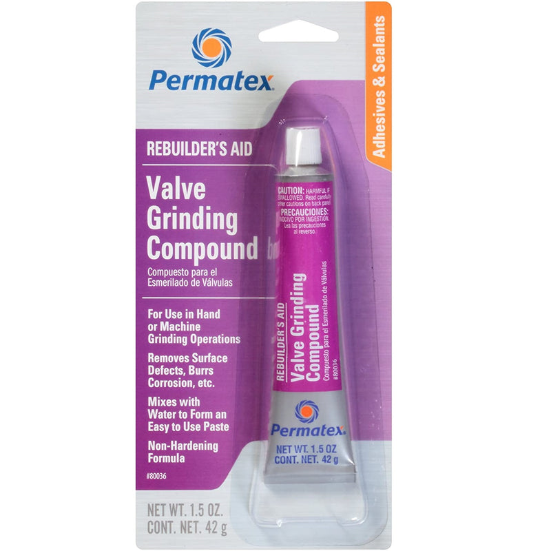 [SKUIMG]PTEX28|PTEX28.jpg|PASTA PARA ESMERILAR VÁLVULAS PERMATEX 1.5 OZ.