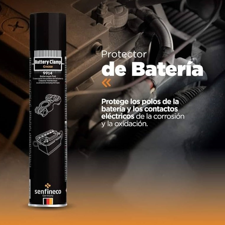 [SKUIMG]PTEX36|PTEX36.jpg|SPRAY PROTECTOR PARA TERMINALES DE BATERIA 12V 400 ML SENFINECO